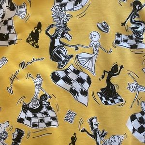 Boutique Moschino Yellow Hoodie - Small